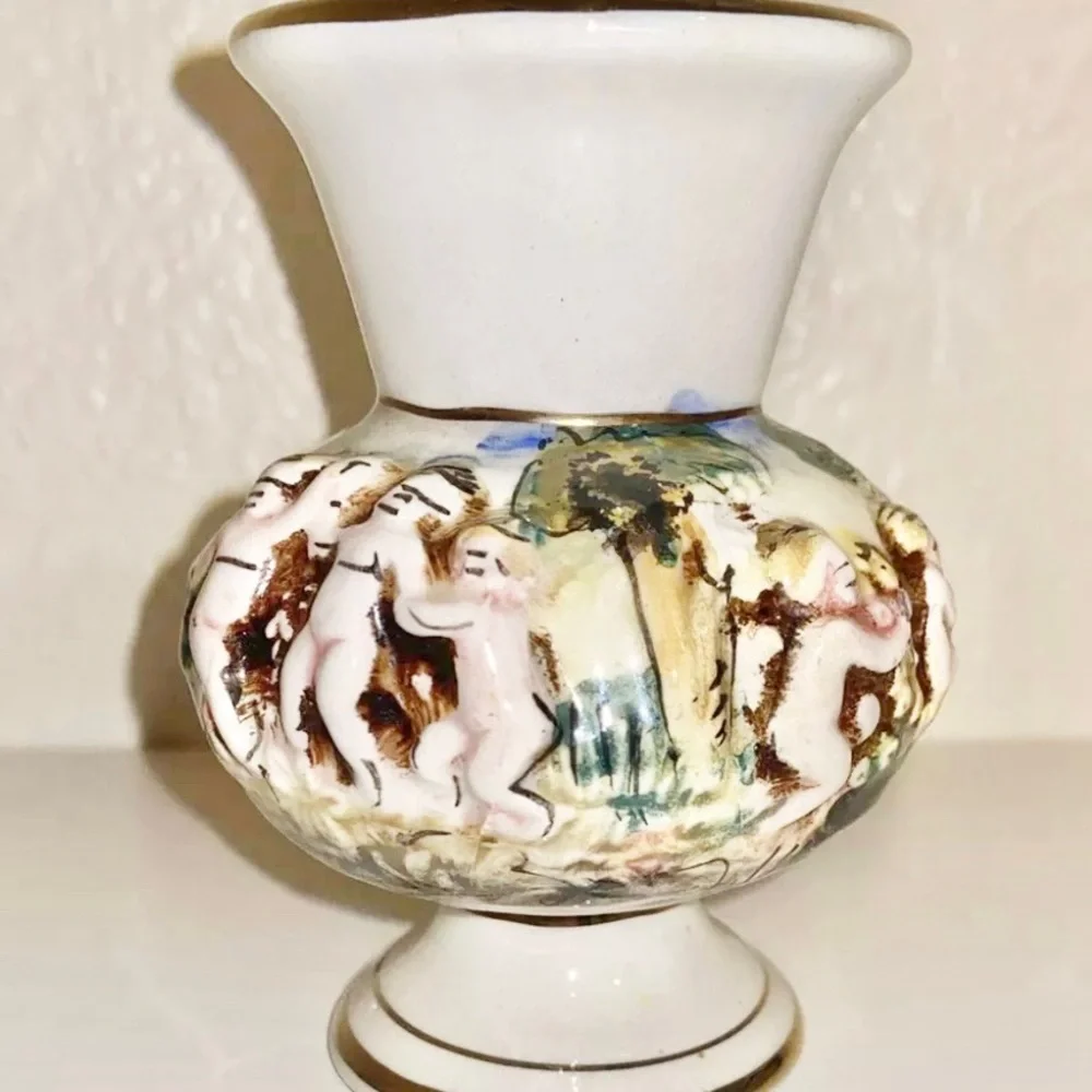 Capodimonte vintage porcelain